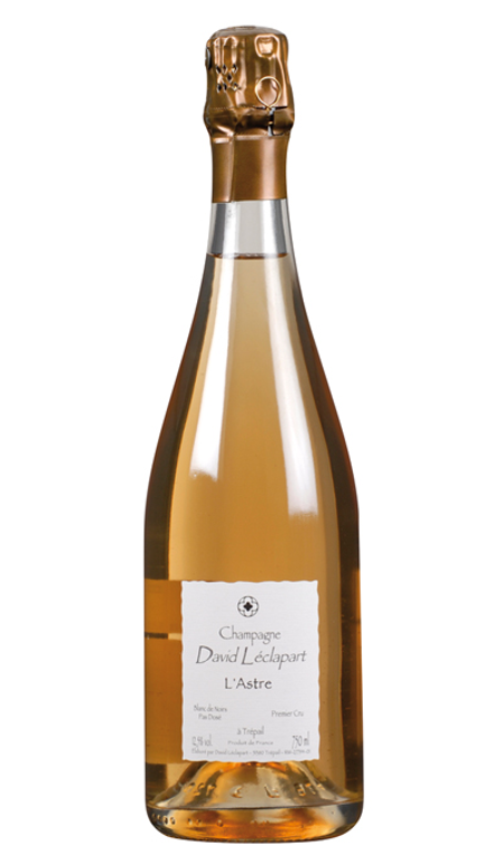 Champagne L’Astre 2015 Blanc de Noirs Pas Dosè Premier Cru Leclapart David