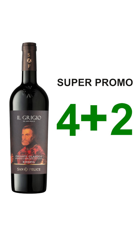 Promo 4+2 OMAGGIO Chianti Classico Riserva 2022 Il Grigio