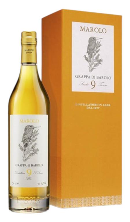 Grappa di Barolo 9 anni Marolo Astuccio