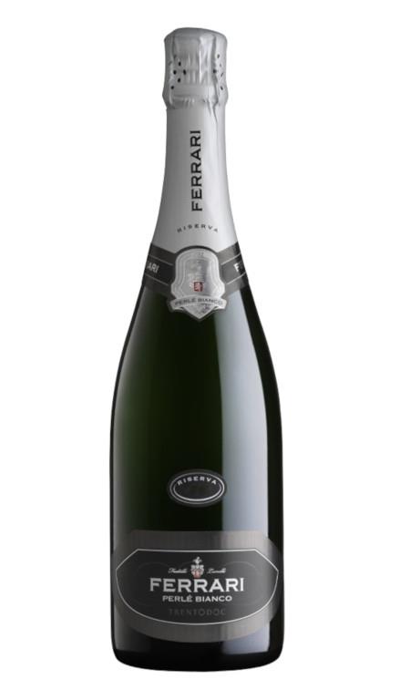 Spumante Metodo Classico Trento Doc Perlé Bianco Riserva 2016 Ferrari