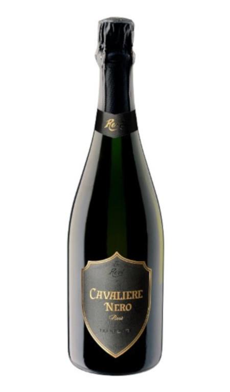 Spumante Metodo Classico Cavaliere Nero Trento Doc Riserva Rosè 2017 Revì