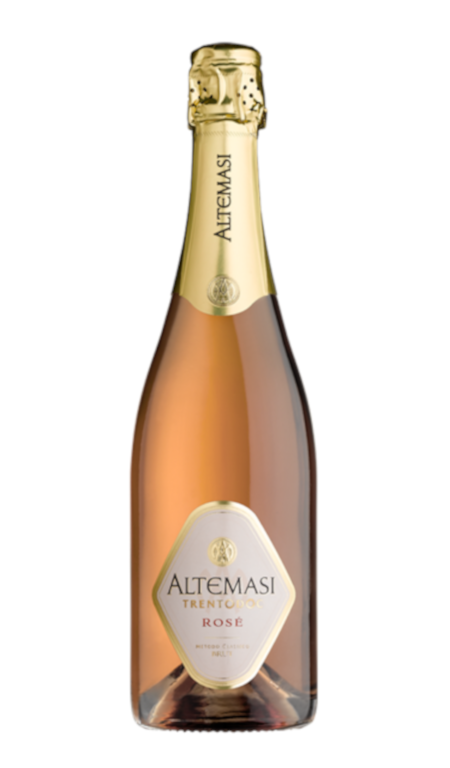Spumante Metodo Classico Trento Doc Brut Rosé Altemasi
