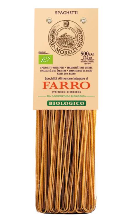 Spaghetti Integrali di Farro Bio Morelli Antico Pastificio
