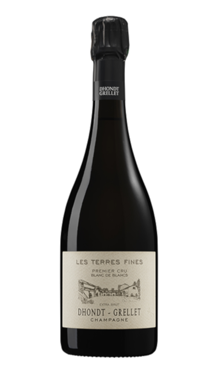 Champagne Blanc de Blancs Les Terres Fines Extra Brut Dhondt-Grellet