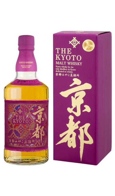 Kyoto Whisky Murasaki-Obi Purple Label Kyoto Miyako Astucciato