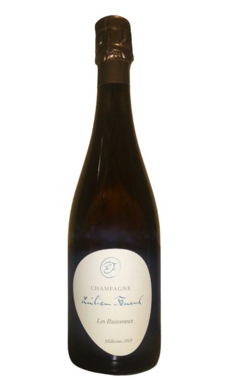 Champagne Premier Cru Blanc de Noirs Les Ruisseaux Dosage Zero Millesime 2018 Emilien Feneuil