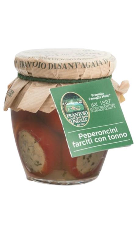 Peperoncini farciti con Tonno Frantoio di Sant'Agata d'Oneglia