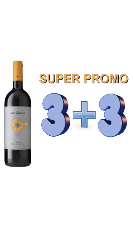 Promo 3+3 OMAGGIO Bolgheri Rosso Bell'Aja 2023 San Felice