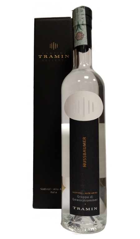 Grappa di Gewurztraminer Nussbaumer 2019 Tramin con Astuccio