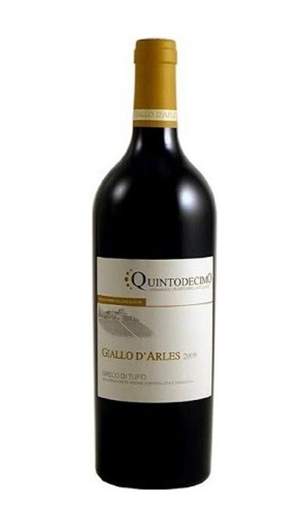 Greco di Tufo Giallo d’Arles 2024 Quintodecimo