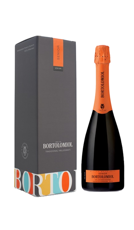 Prosecco Sup. Valdobbiadene Extra Dry Millesimato Senior Bortolomiol 2022 Magnum lt.1,50 Con Astuccio