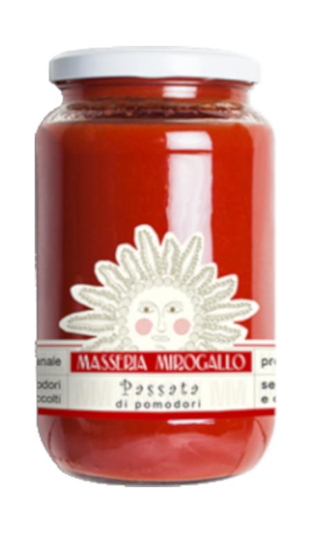 Passata di pomodori Masseria Mirogallo