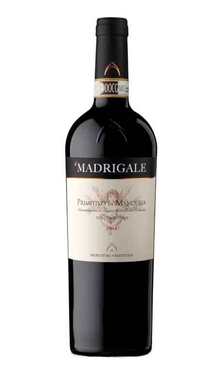 Primitivo di Manduria Dolce Naturale Madrigale 2022 Produttori di Manduria