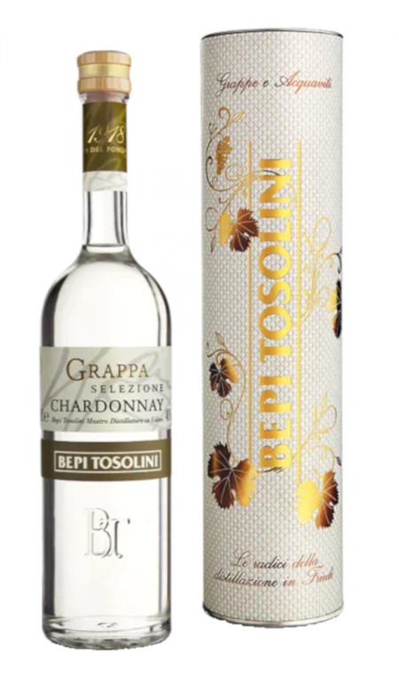 Grappa Chardonnay Bepi Tosolini Astuccio