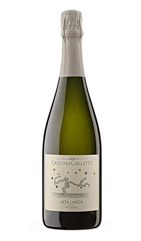Spumante Metodo Classico Alta Langa Brut Nature 2022 Cascina GallettoFabio Perrone