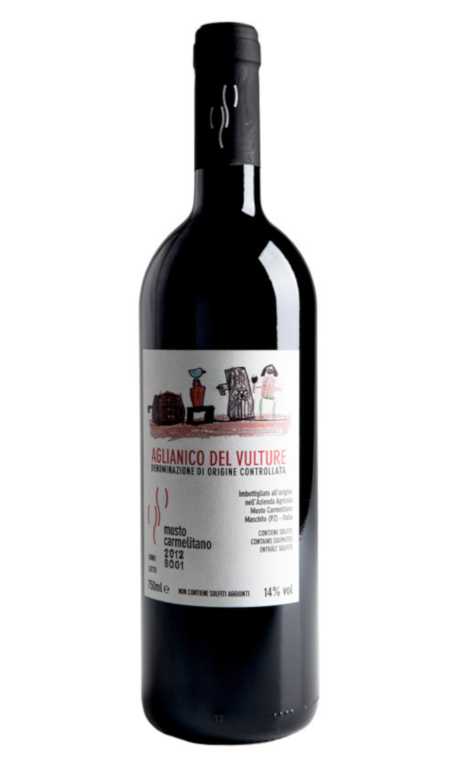 Aglianico del Vulture Doc Etichetta Bianca 2021 Musto Carmelitano 