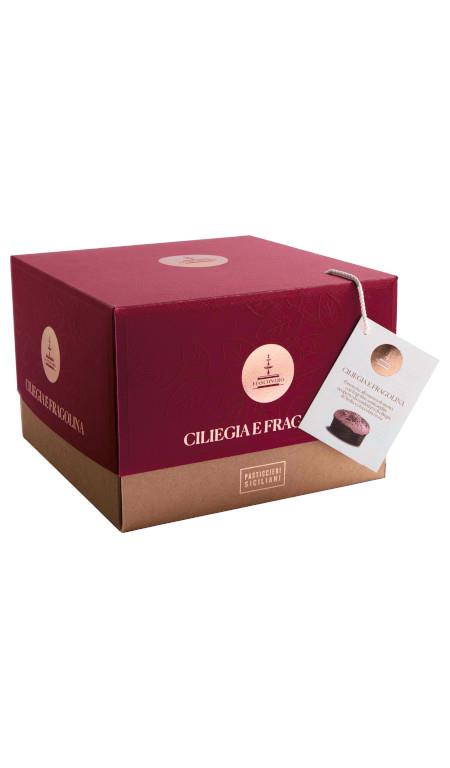 Panettone Ciliegia e Fragolina Kg1 Fiasconaro
