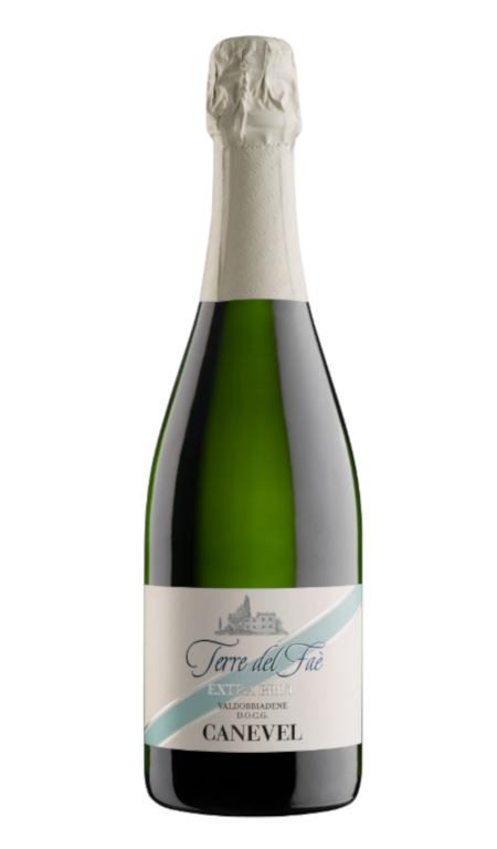 Prosecco Superiore Valdobbiadene Terre del Faè Extra Brut 2023 Canevel