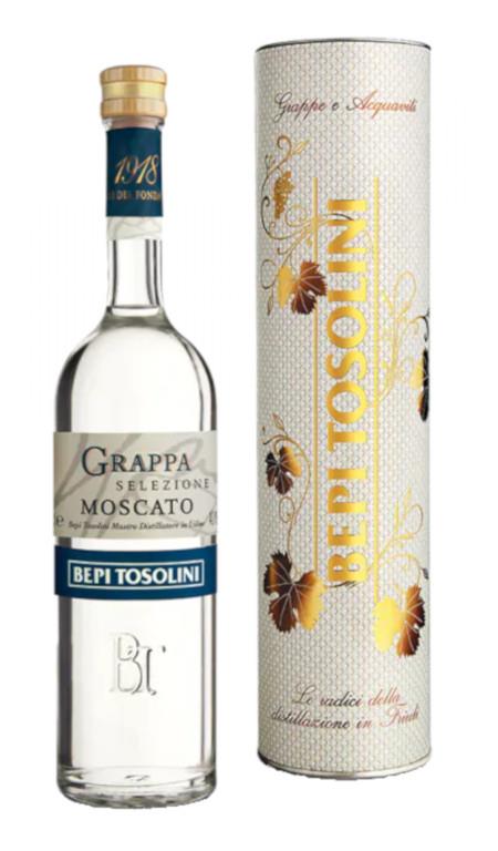Grappa Moscato Bepi Tosolini Astuccio