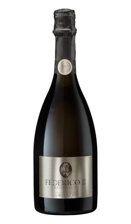 Spumante Metodo Classico Brut Federico II 2016 Milazzo