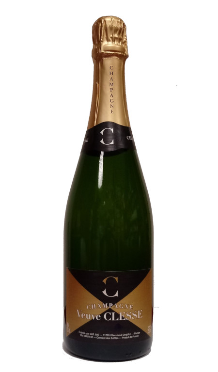 Champagne Black Label Brut Veuve Clesse J. Charpentier