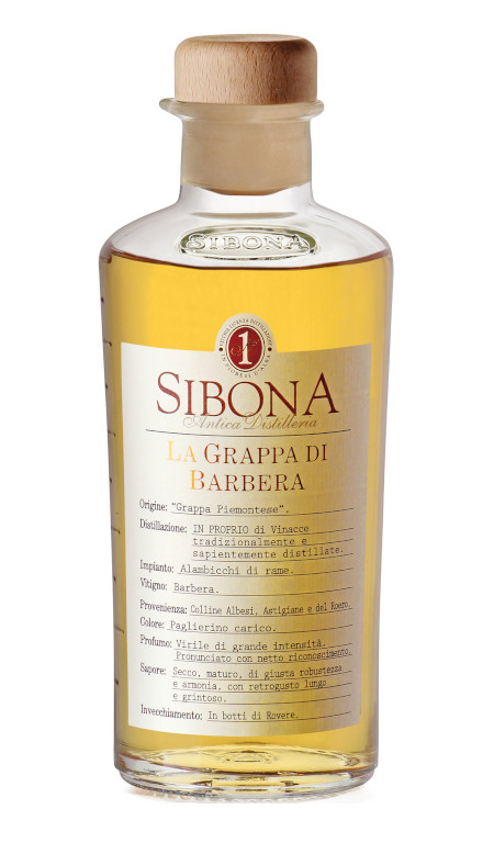 Grappa di Barbera Sibona